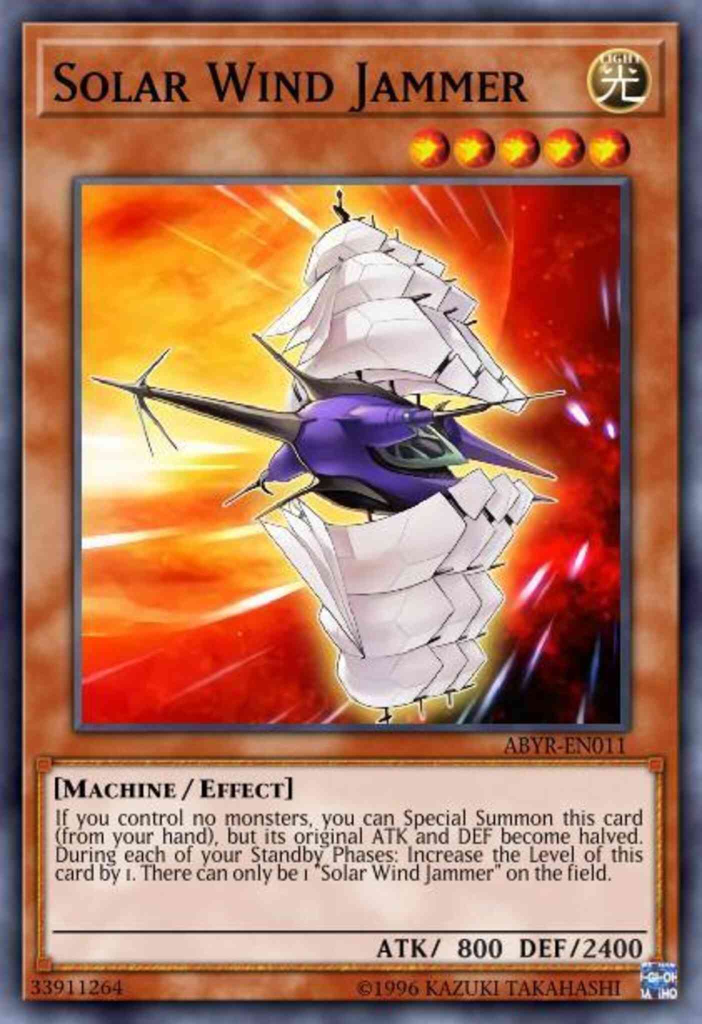 Solar Wind Jammer - SDCR-EN013 - Common - 1st Edition
