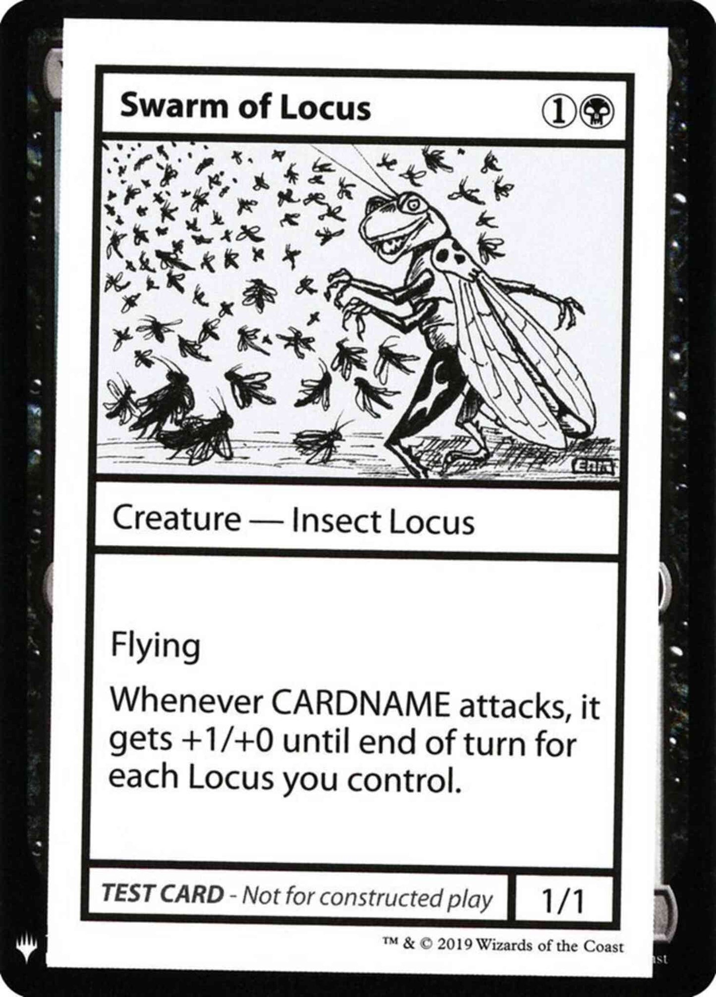 Swarm of Locus - Symbol [48] [Mystery Booster Playtest Cards 2019] [Non-Foil]