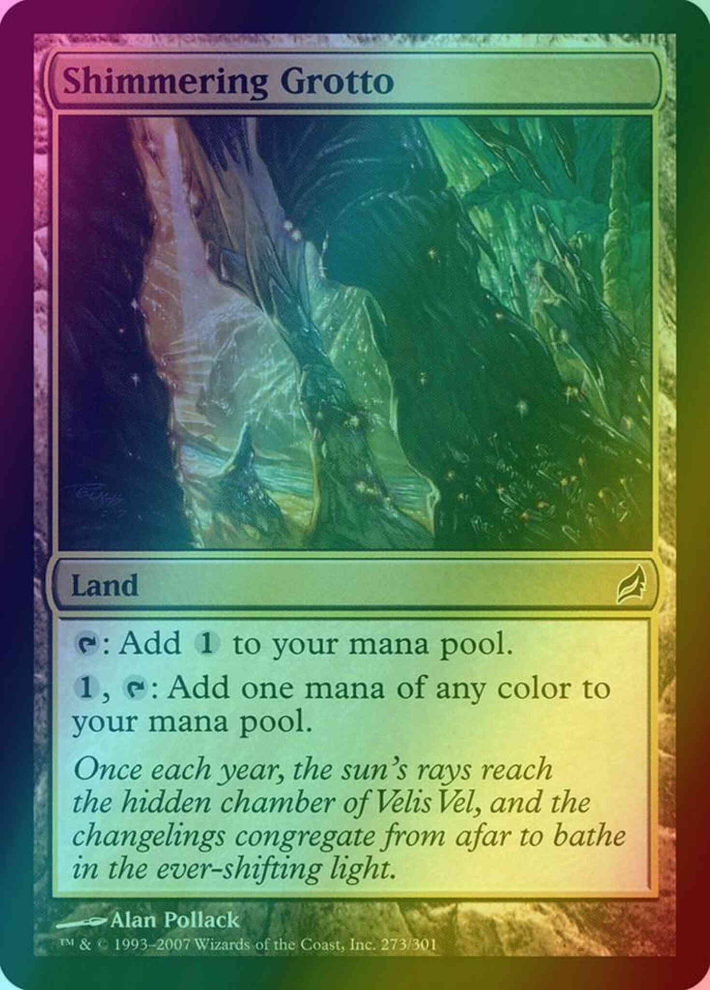 Shimmering Grotto [273] [Lorwyn] [Foil]