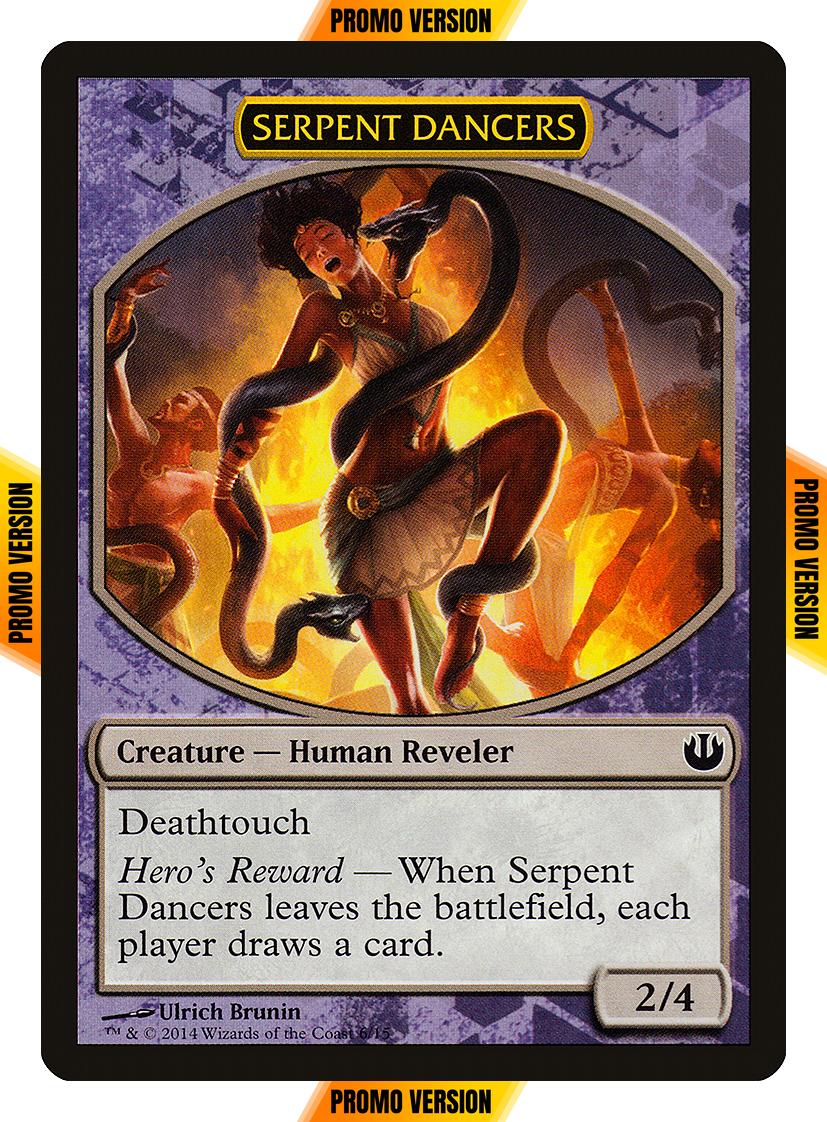 Serpent Dancers Token [06] [Defeat a God] [Non-Foil]