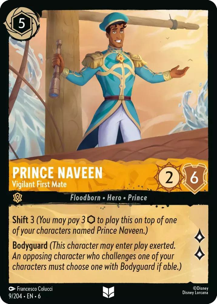 Prince Naveen - Vigilant First Mate - 9/204 [Azurite Sea] [Non-Foil]
