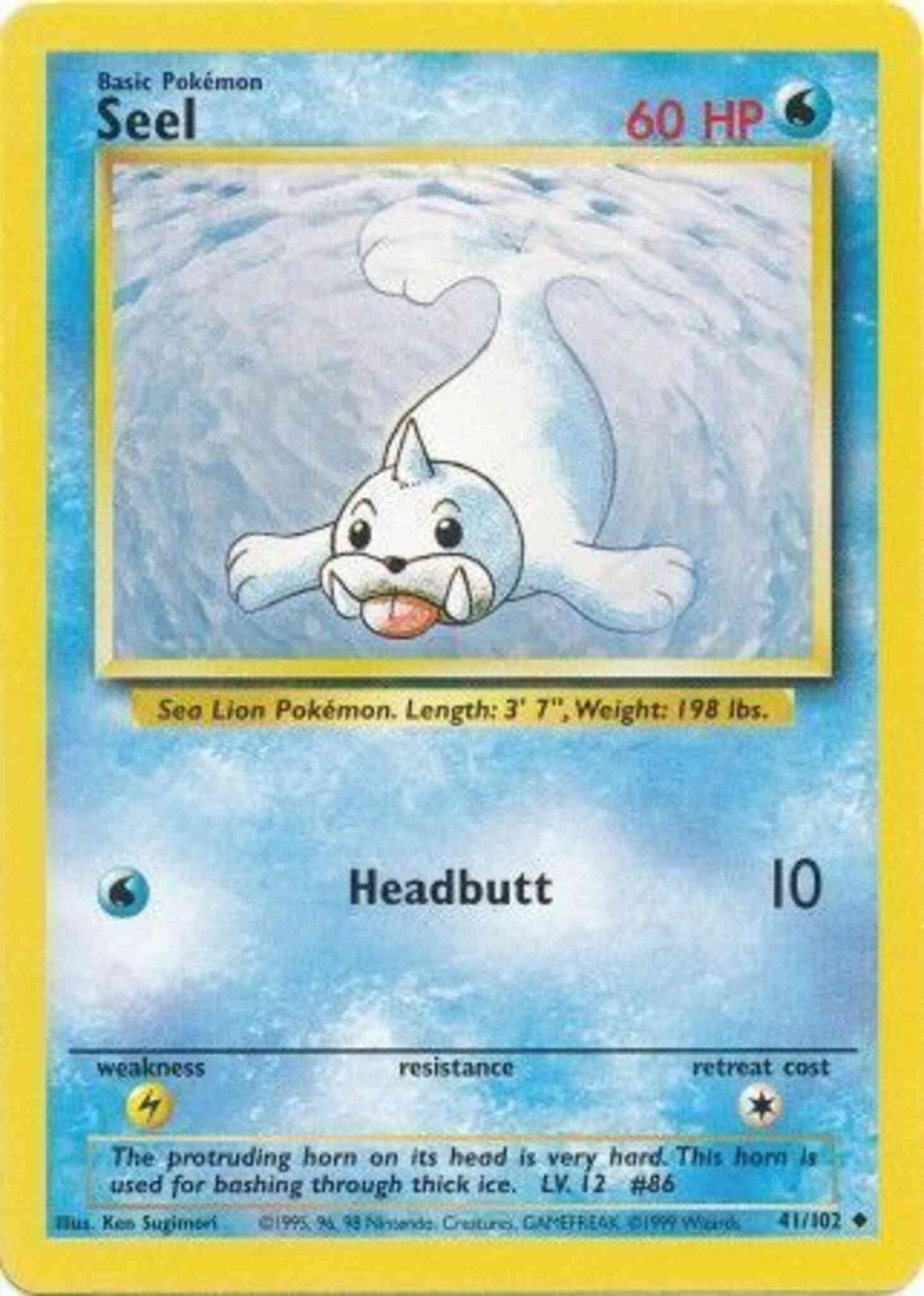 Seel - 41/102 - Uncommon - Unlimited [base1U-41] [Non-Holo]