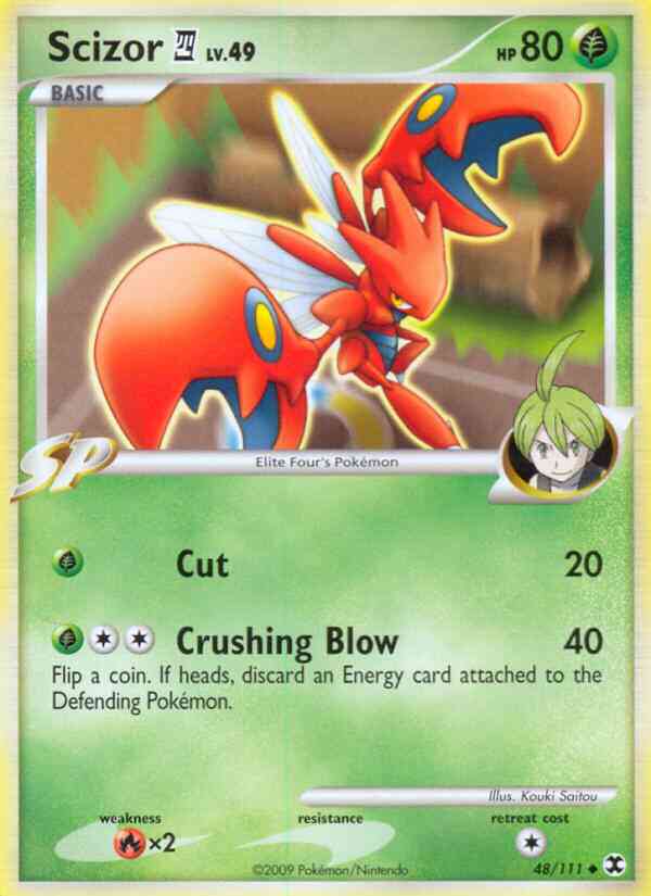 Scizor 4 - 48/111 - Uncommon [pl2-48] [Non-Holo]