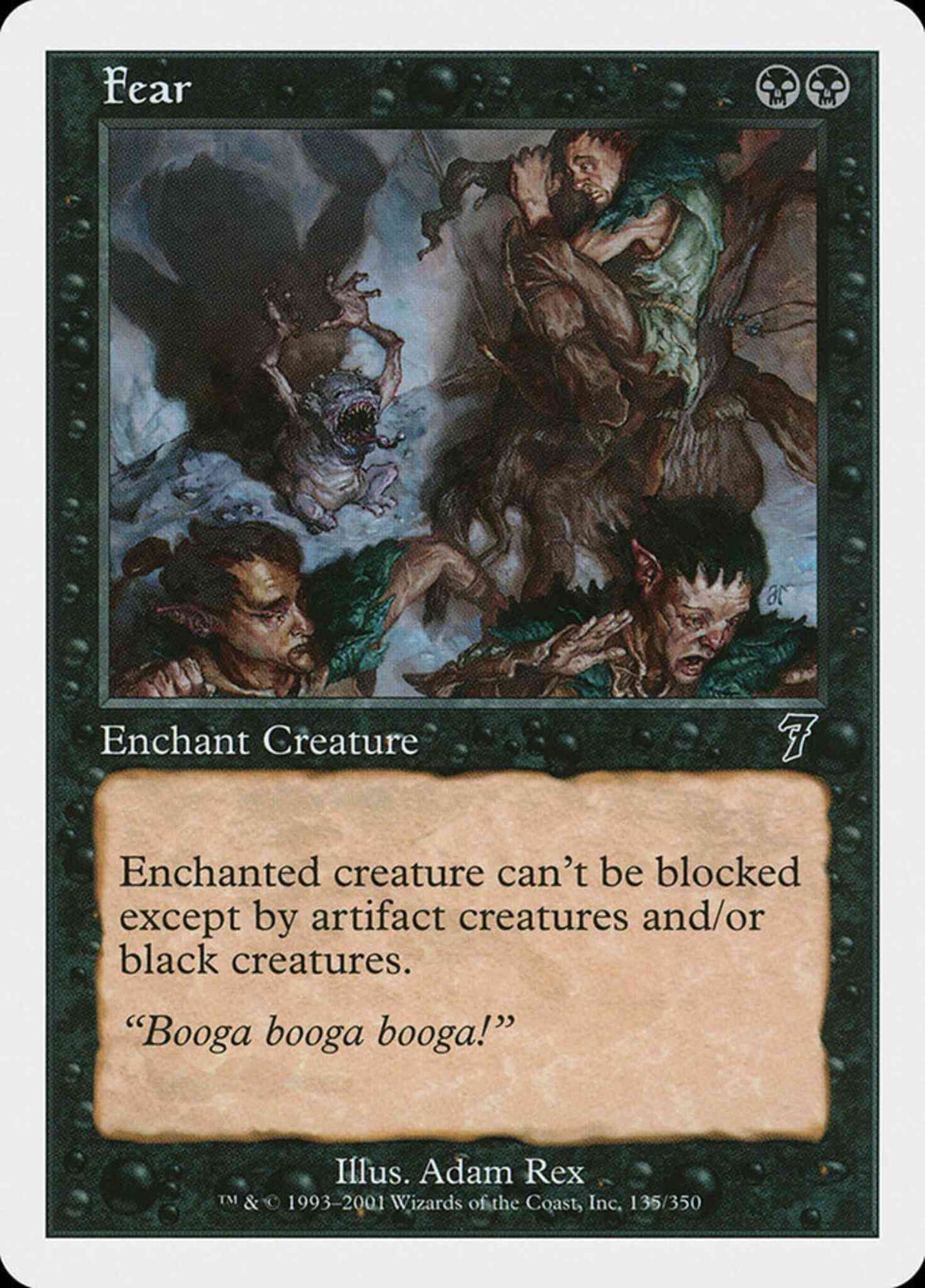Fear [135] [Seventh Edition] [Non-Foil]