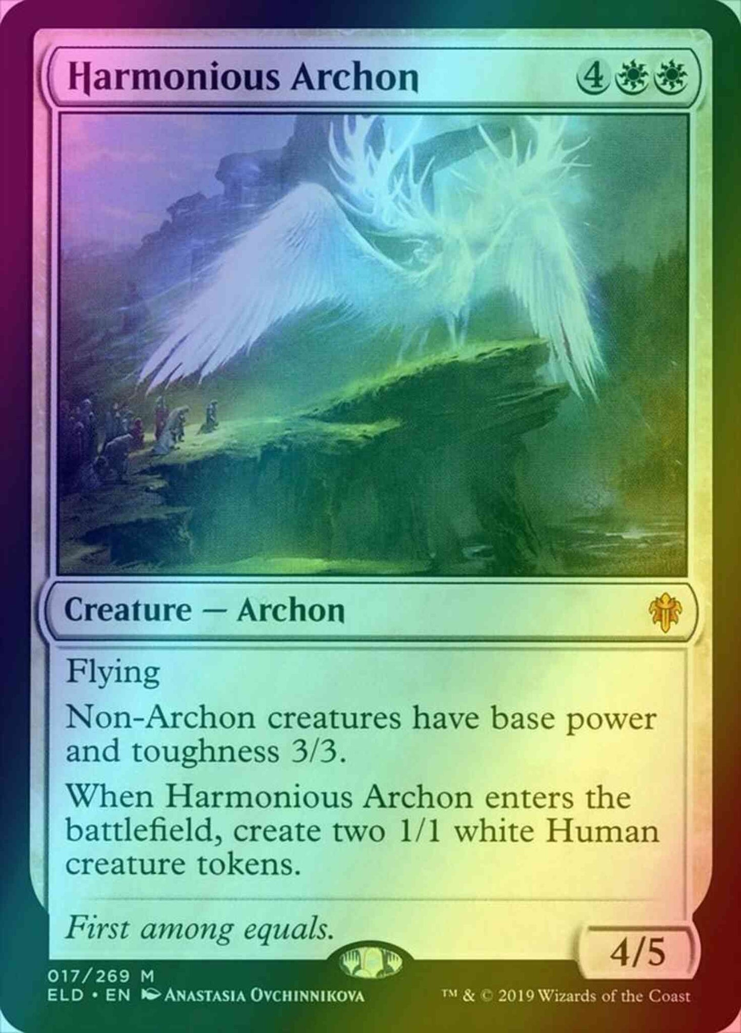 Harmonious Archon [17] [Throne of Eldraine] [Foil]