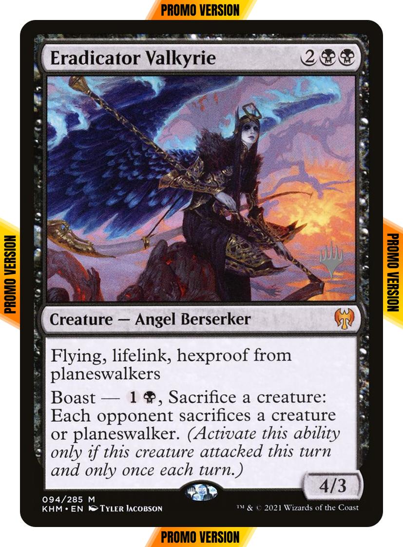 Eradicator Valkyrie [Promo Pack] [94p] [Kaldheim Promos] [Non-Foil]