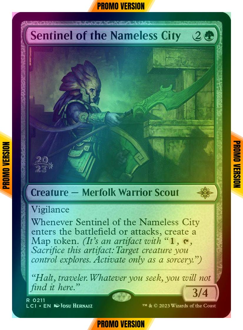 Sentinel of the Nameless City [211s] [Prerelease] [The Lost Caverns of Ixalan: Promos] [Foil]