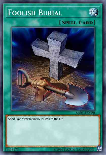 Foolish Burial - SBCB-EN139 - Secret Rare - 1st Edition