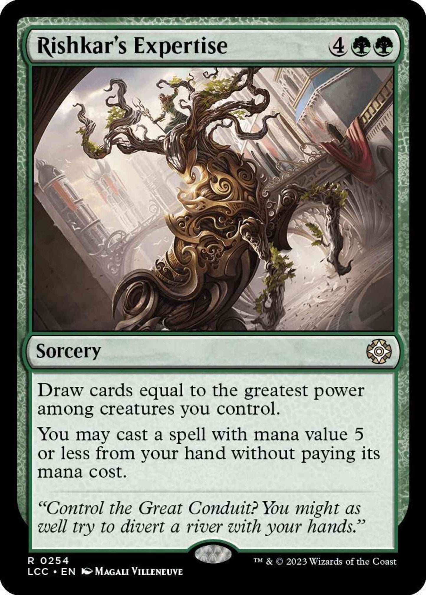 Rishkar's Expertise [254] [The Lost Caverns of Ixalan: Commander] [Non-Foil]