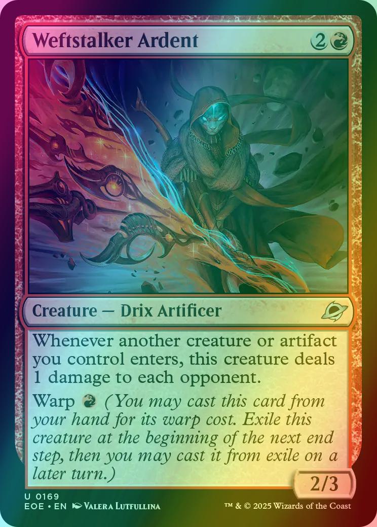 Weftstalker Ardent [169] [Edge of Eternities] [Foil]