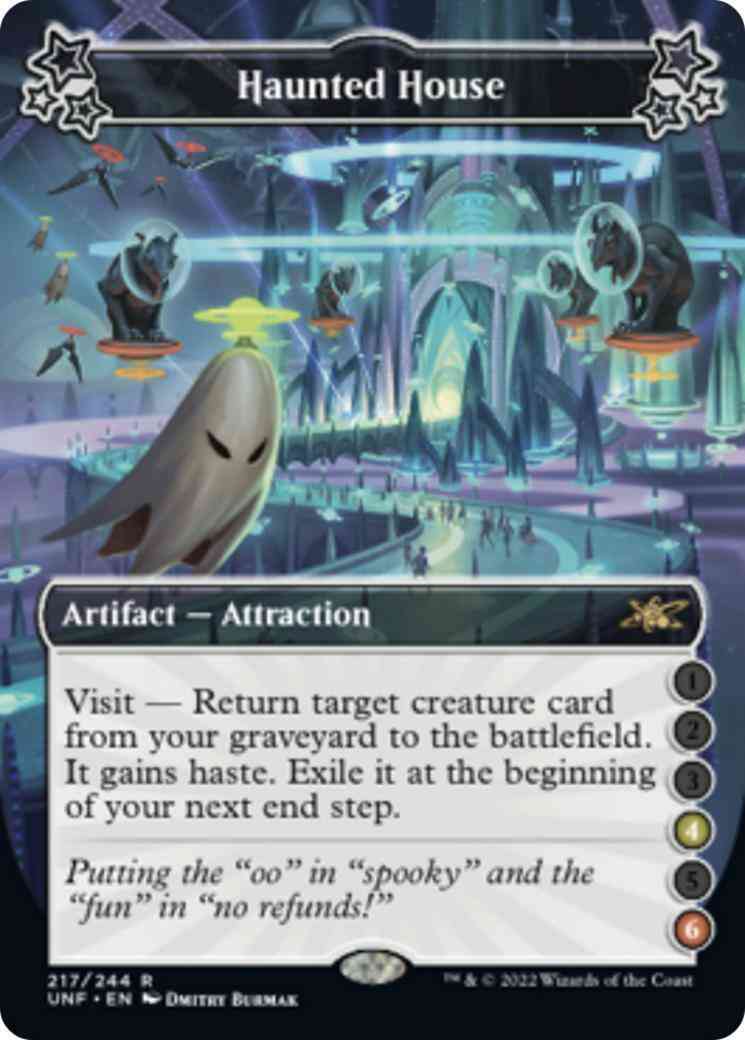 Haunted House (4/6) [217b] [Borderless] [Unfinity] [Non-Foil]