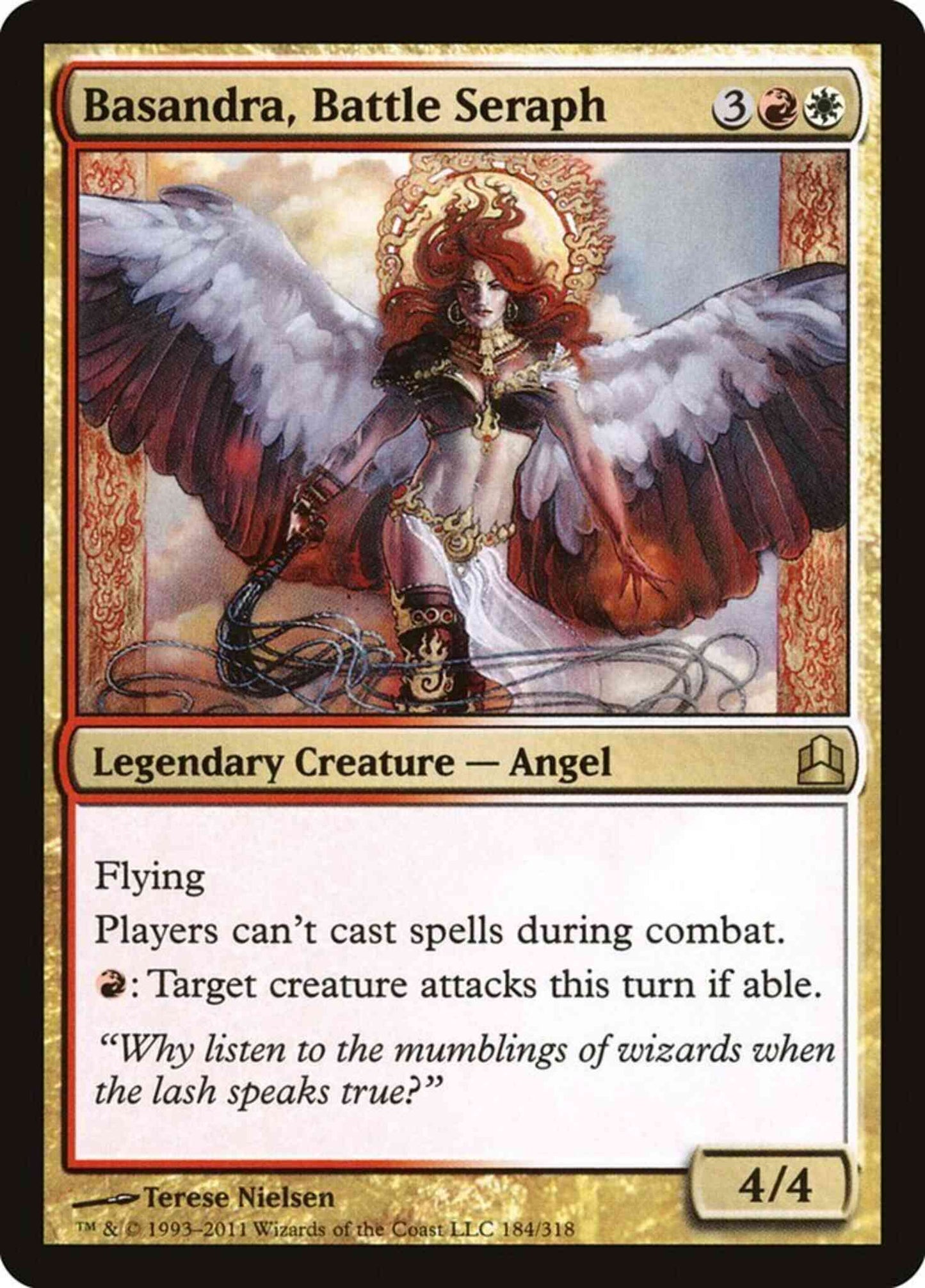 Basandra, Battle Seraph [184] [Commander 2011] [Non-Foil]
