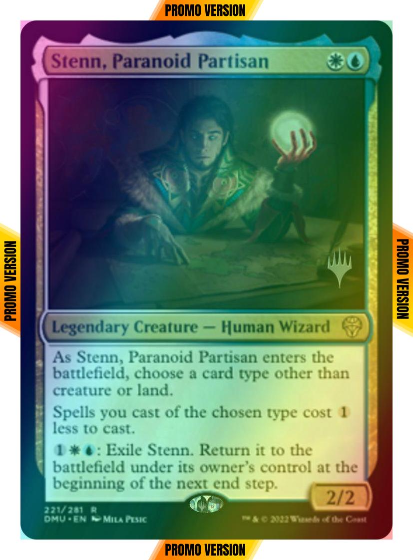 Stenn, Paranoid Partisan [221p] [Promo Pack] [Dominaria United: Promos] [Foil]