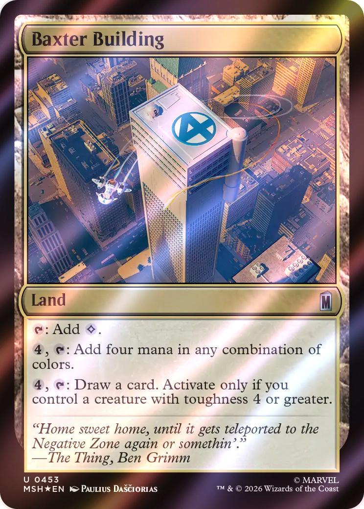 Baxter Building [453] [Marvel Super Heroes] [Surge Foil]