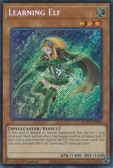 Learning Elf - BLGG-EN026 - Secret Rare - 1st Edition