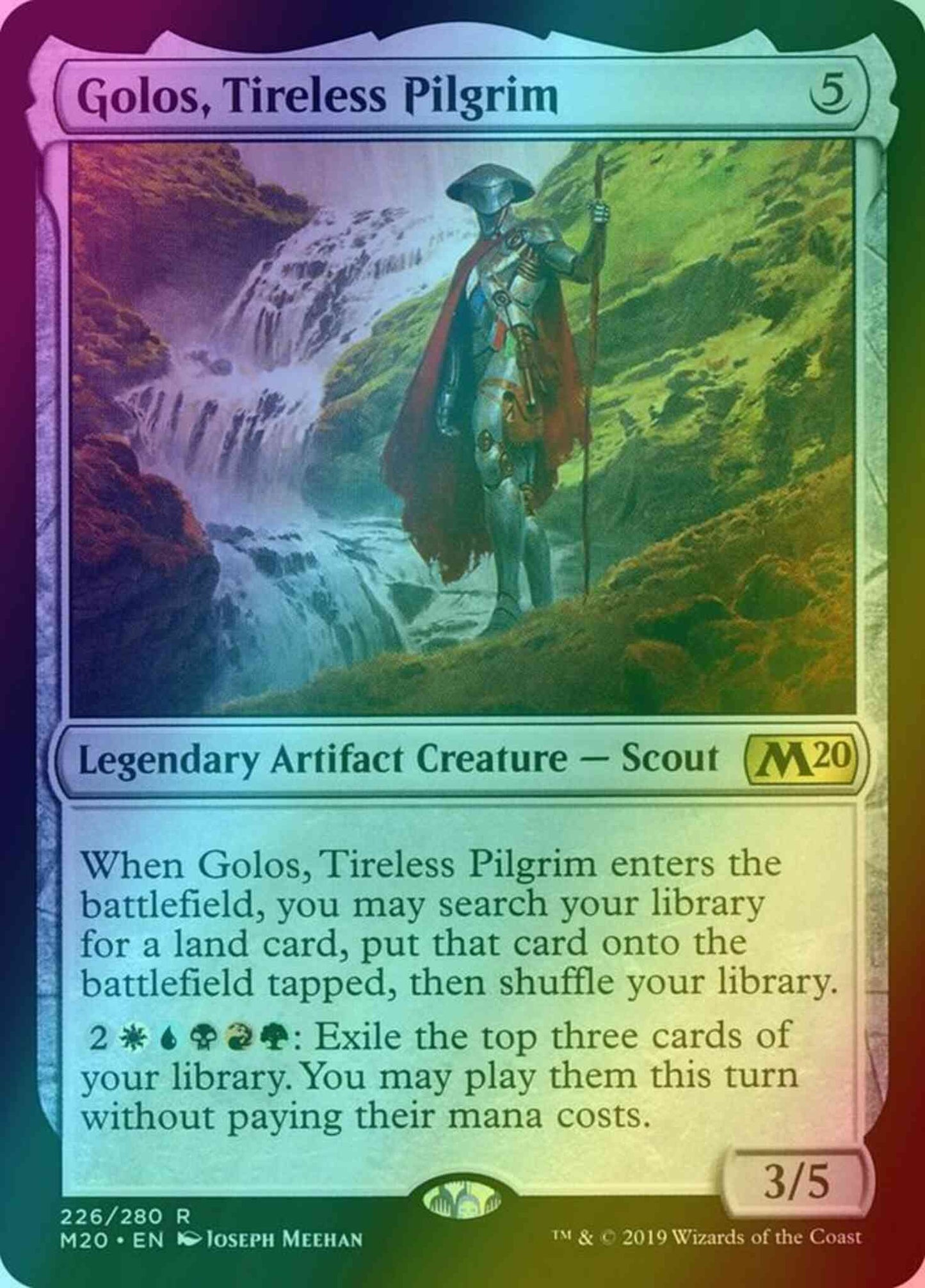 mtg golos commander deck Slivers Tribal - Golos, Tireless Pilgrim Use his activated ability to put 3 free permanents onto the battlefield Golos, Tireless Pilgrim - Budget