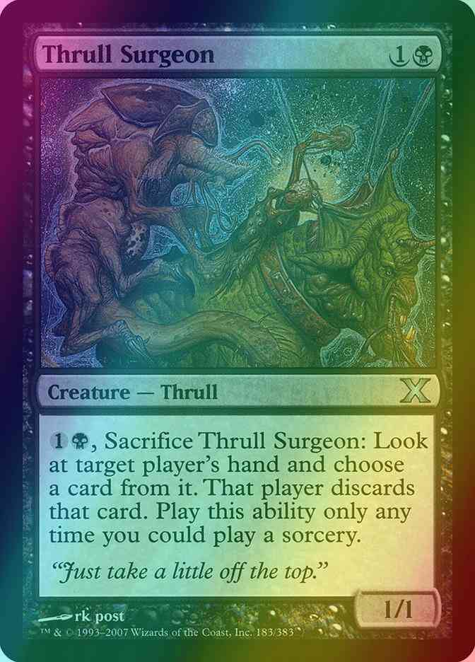 Thrull Surgeon [183] [Tenth Edition] [Foil]