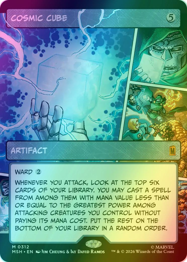 Cosmic Cube [312] [Panel Panel Showcase] [Marvel Super Heroes] [Foil]