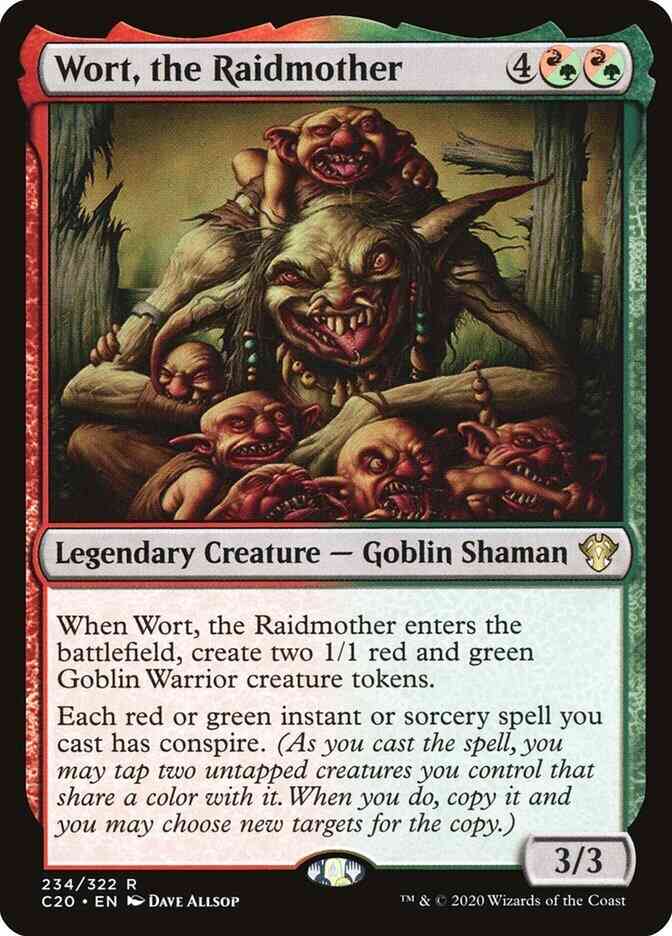 Wort, the Raidmother [234] [Commander 2020] [Non-Foil]