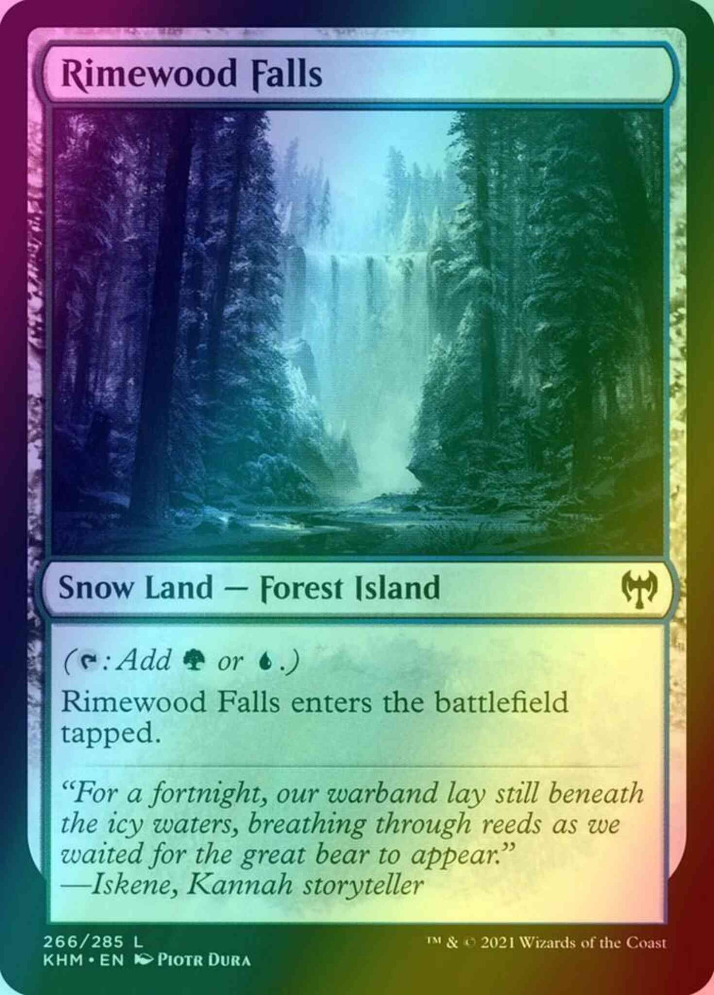 Rimewood Falls [266] [Kaldheim] [Foil]