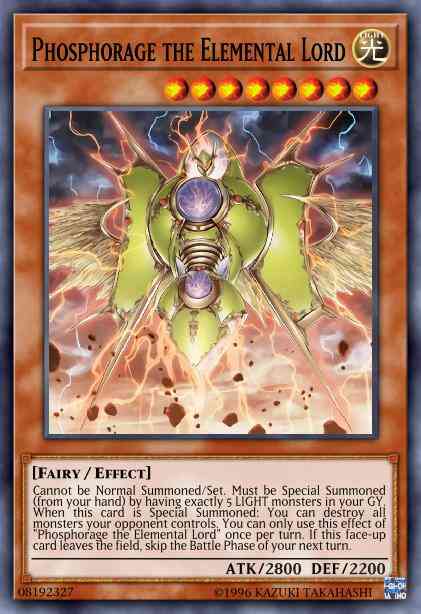 Phosphorage the Elemental Lord - FLOD-EN026 - Super Rare - Unlimited