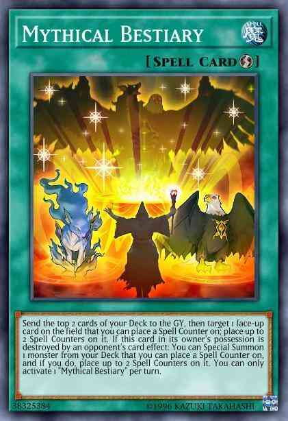 Mythical Bestiary - EXFO-EN058 - Ultra Rare - 1st Edition