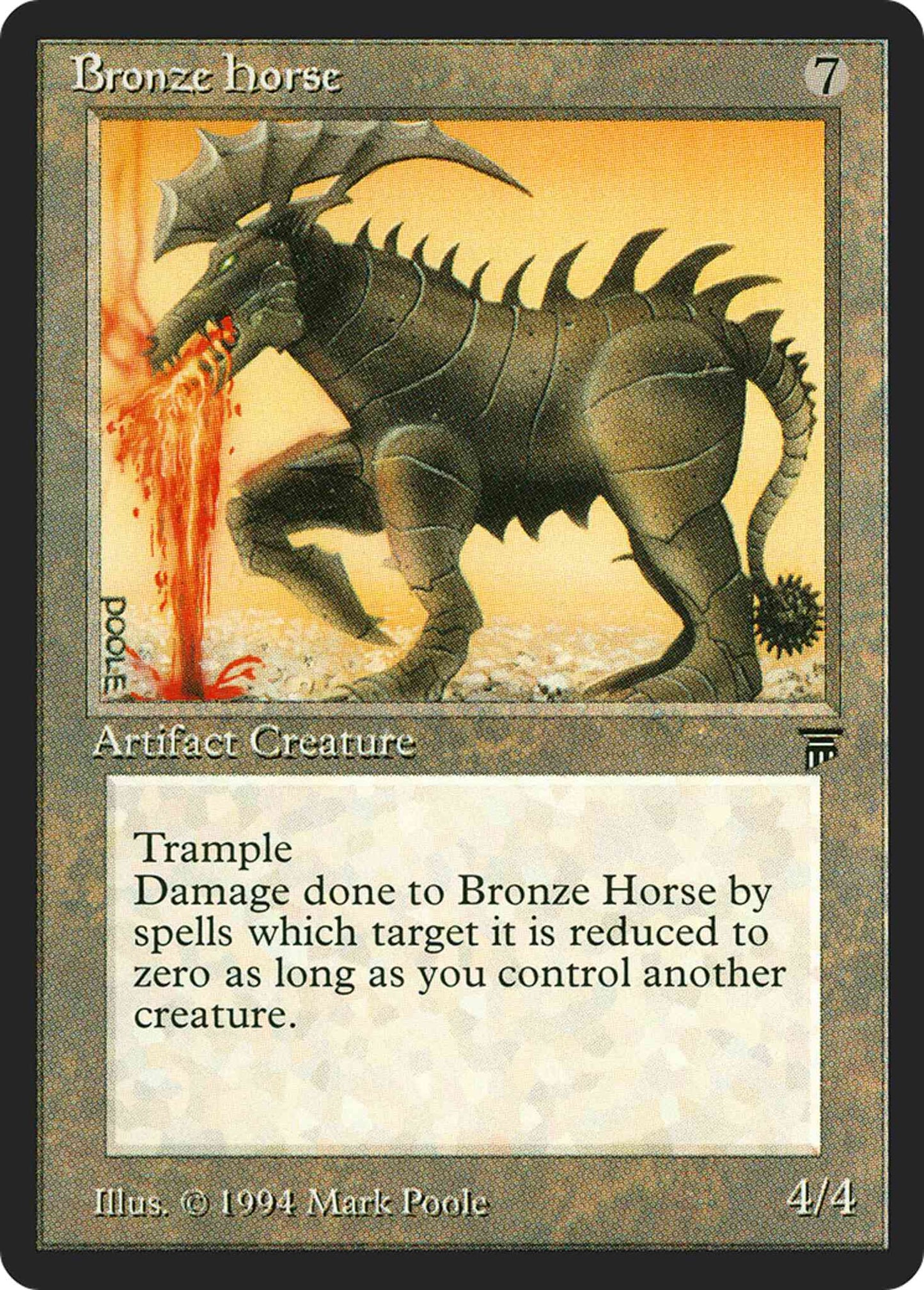 Bronze Horse [276] [Legends] [Non-Foil]