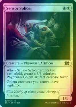 Sensor Splicer [29] [Double Masters 2022] [Foil]