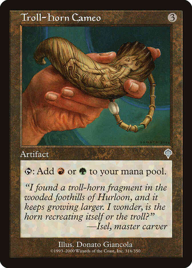 Troll-Horn Cameo [316] [Invasion] [Non-Foil]