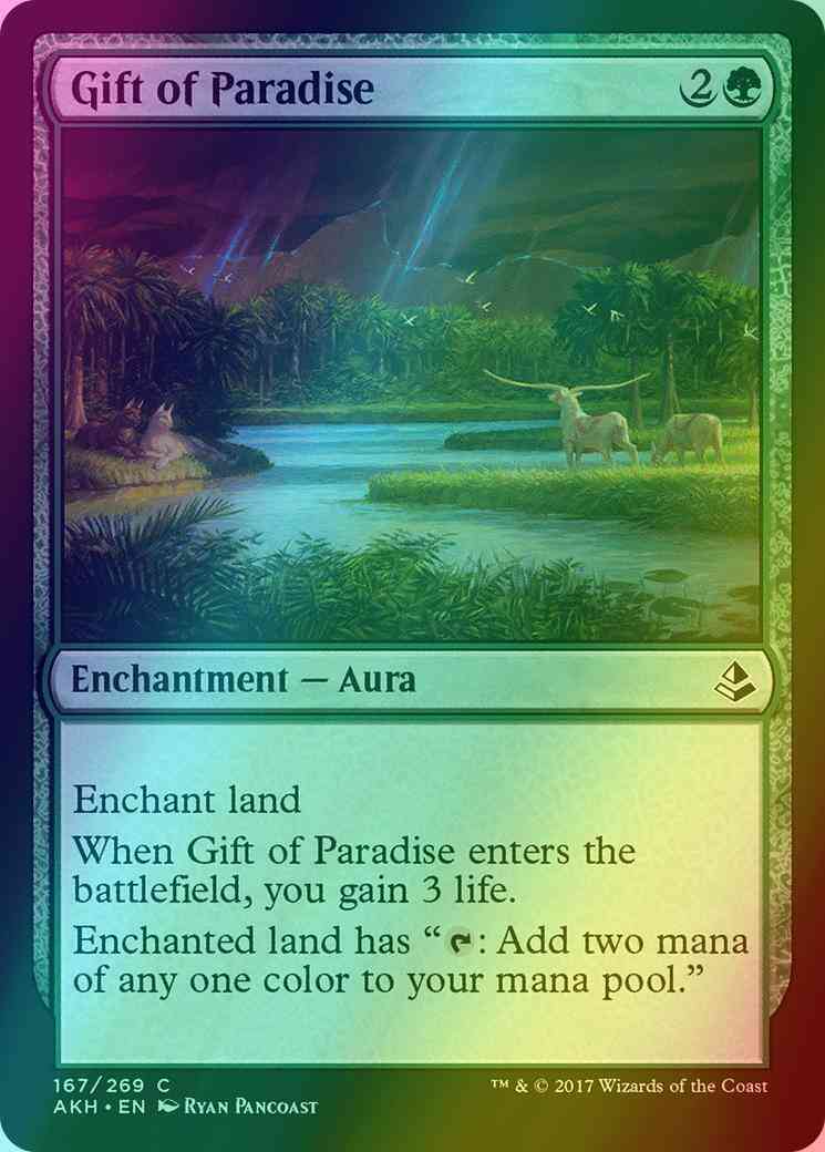 Gift of Paradise [167] [Amonkhet] [Foil]