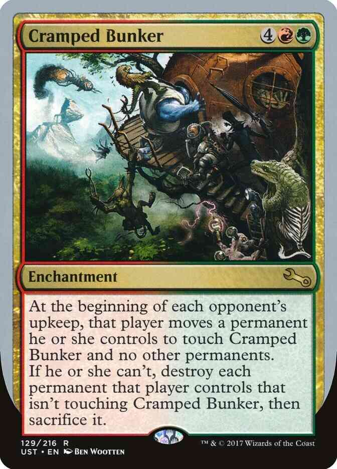 Cramped Bunker [129] [Unstable] [Non-Foil]