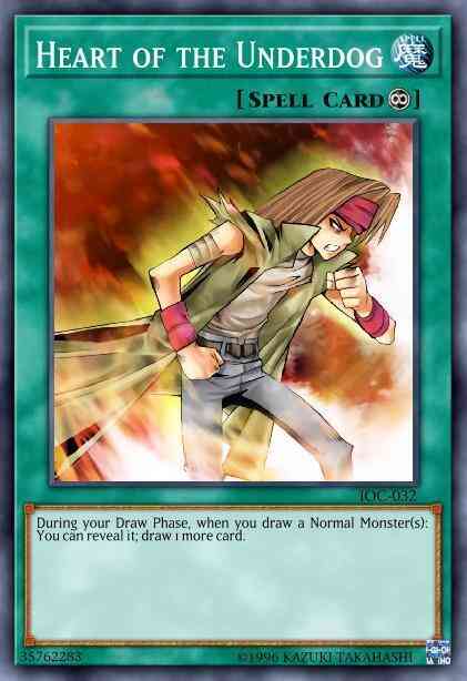 Heart of the Underdog - DR2-EN032 - Common - Unlimited