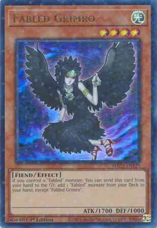 Fabled Grimro - HAC1-EN125 - Duel Terminal Ultra Parallel Rare - 1st Edition