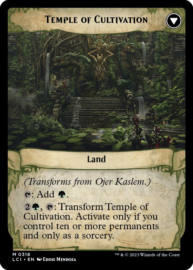 Ojer Kaslem, Deepest Growth // Temple of Cultivation [318] [Gods of Ixalan Showcase] [The Lost Caverns of Ixalan] [Non-Foil]