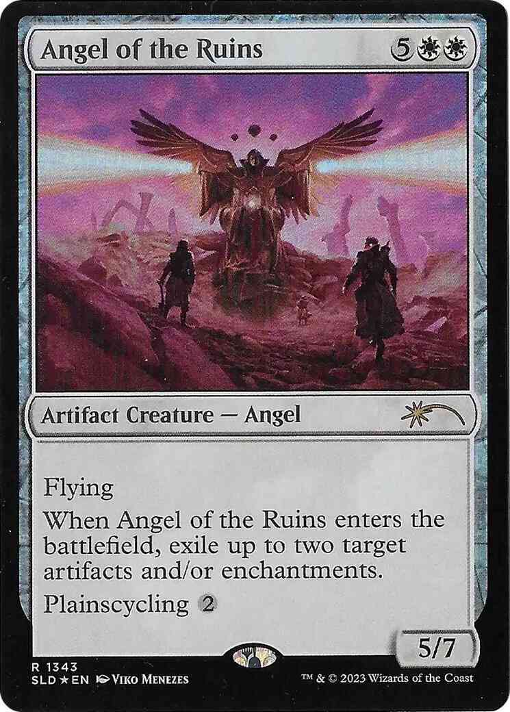 Angel of the Ruins [1343] [Angels: They're Just Like Us] [Secret Lair Drop] [Foil]