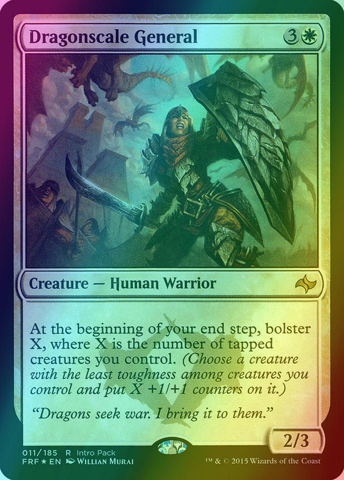 Dragonscale General [11] [Intro Pack] [Fate Reforged Promos] [Foil]
