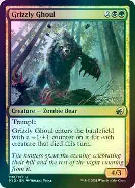 Grizzly Ghoul [226] [Innistrad: Midnight Hunt] [Foil]