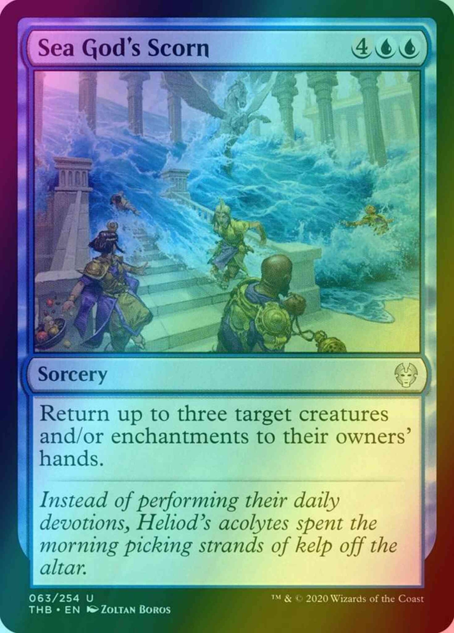 Sea God's Scorn [63] [Theros Beyond Death] [Foil]