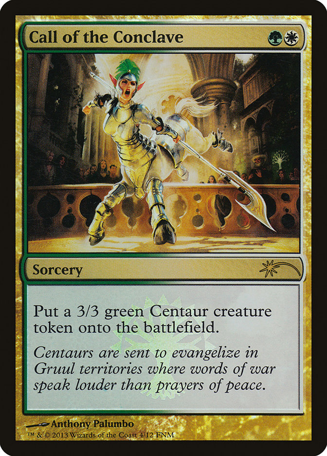 Call of the Conclave [4] [Friday Night Magic 2013] [Foil]