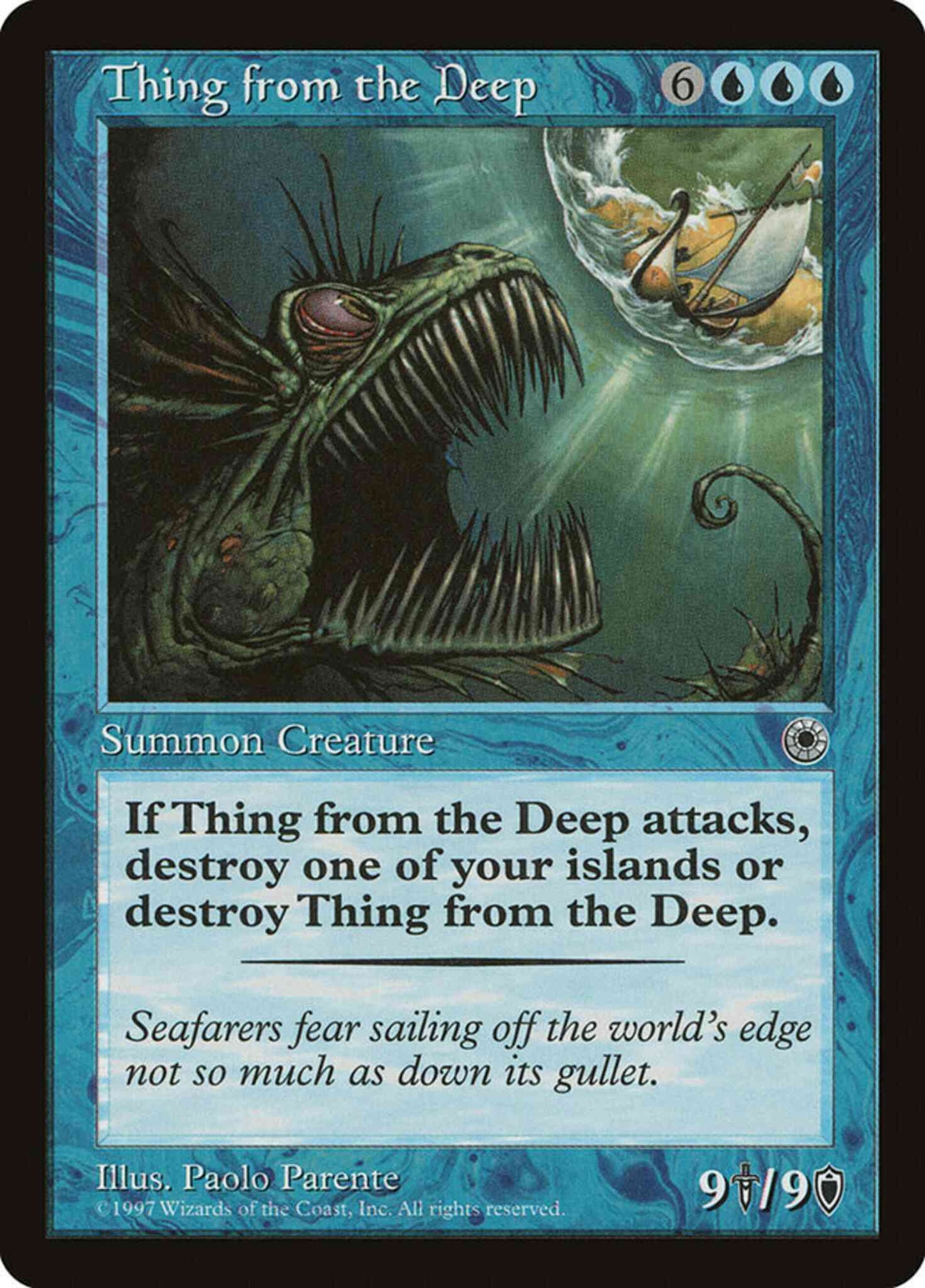 Thing from the Deep [73] [Portal 1] [Non-Foil]