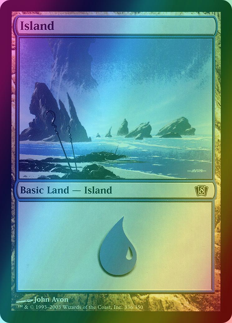 Island [336x] [336] [Eighth Edition] [Foil]