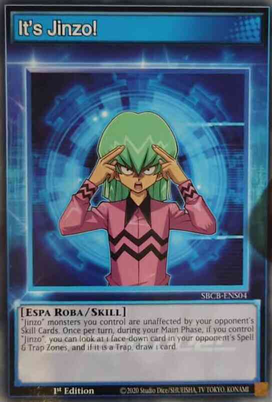 It's Jinzo! - SBCB-ENS04 - Common - 1st Edition