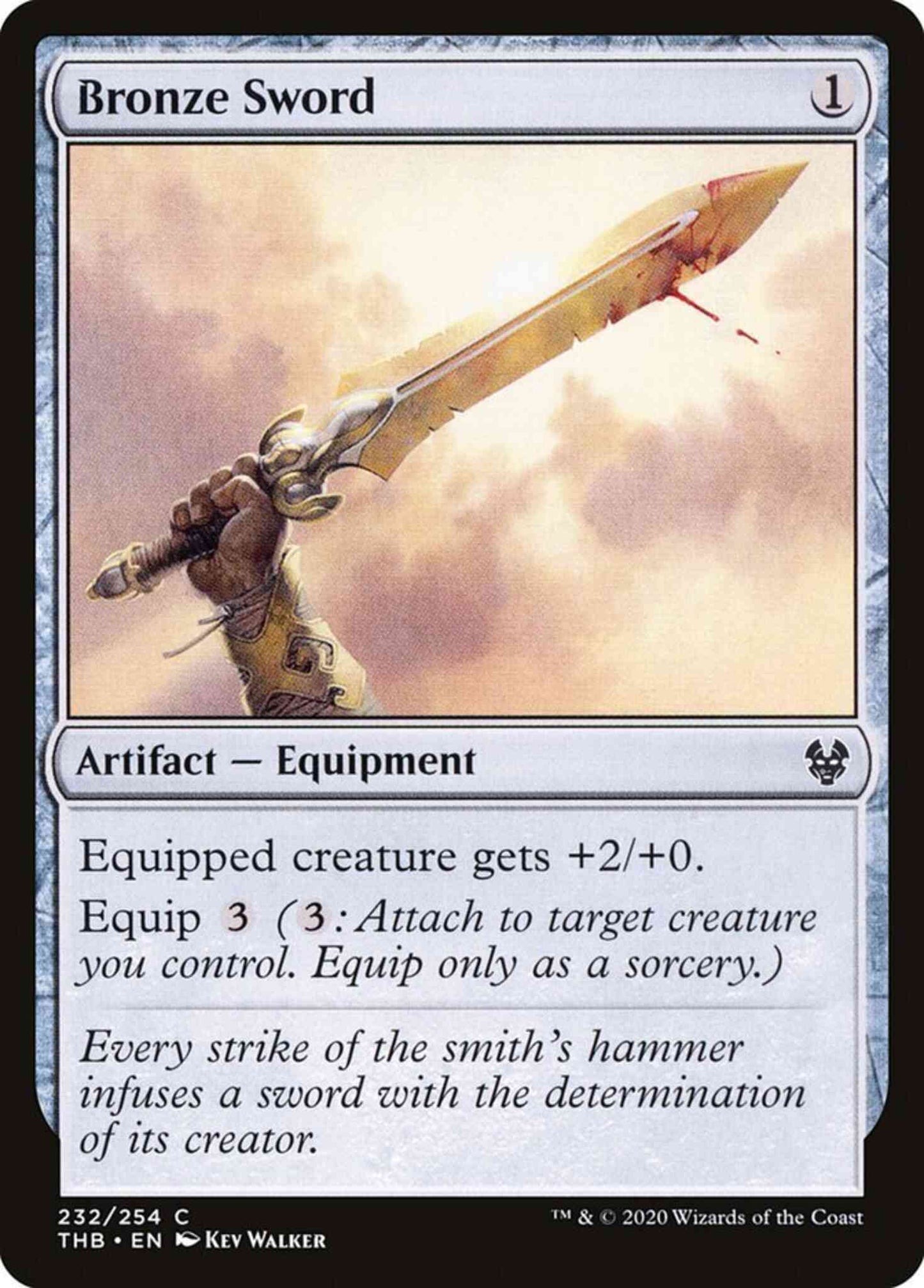 Bronze Sword [232] [Theros Beyond Death] [Non-Foil]