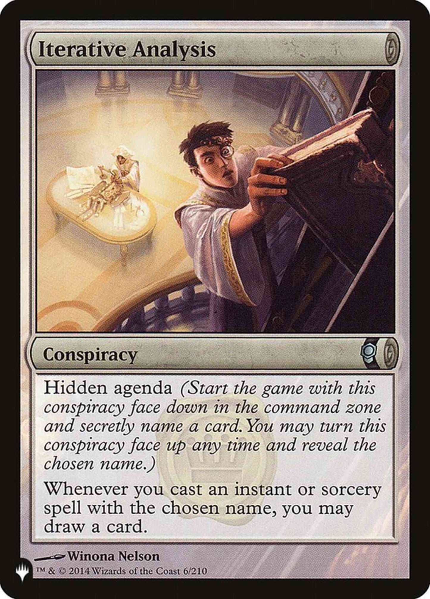 Iterative Analysis [CNS-6] [The List] [Non-Foil]
