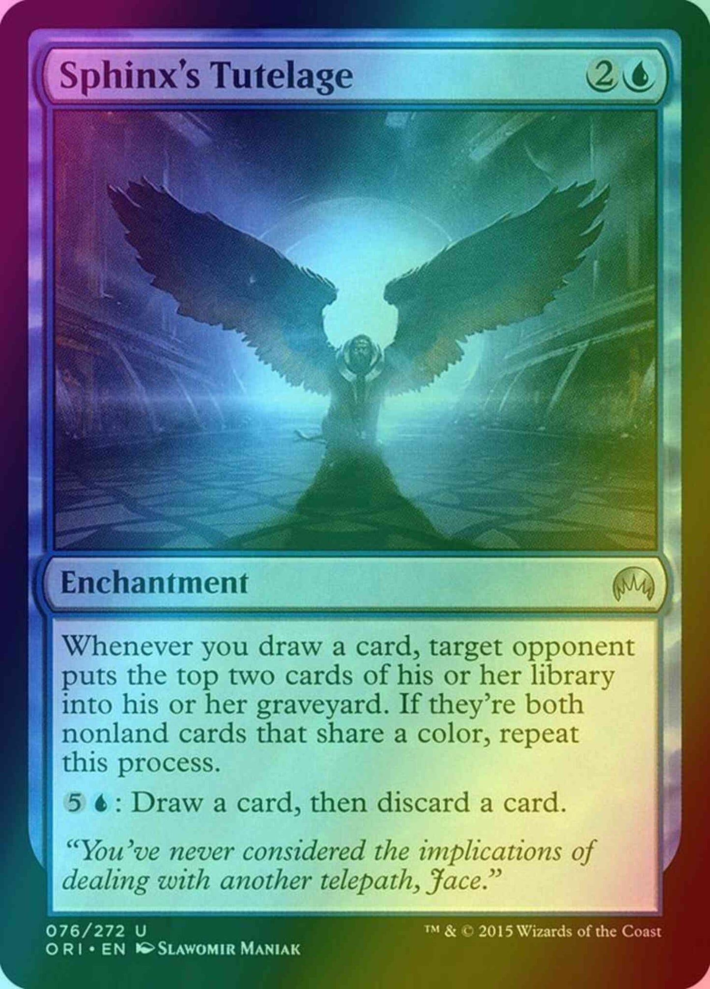 Sphinx's Tutelage [76] [Magic Origins] [Foil]