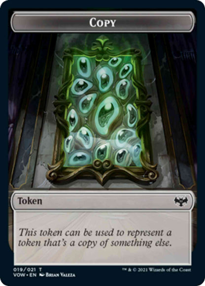 Copy Token (19) // Spirit Token (02) [Innistrad: Crimson Vow: Tokens] [Non-Foil]