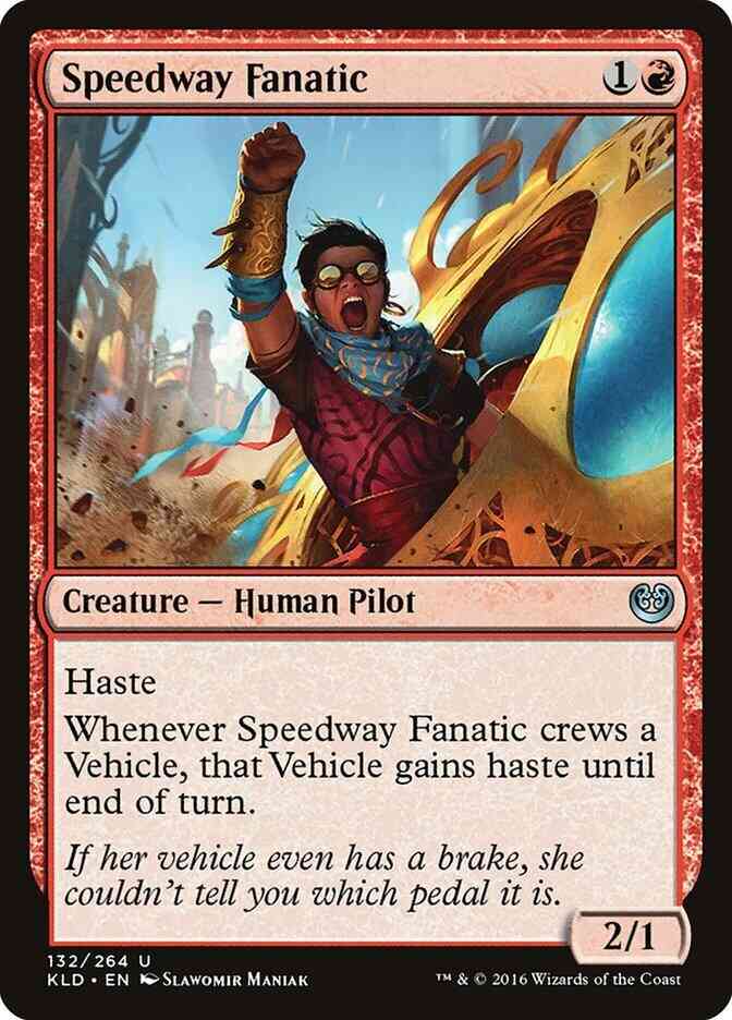 Speedway Fanatic [132] [Kaladesh] [Non-Foil]
