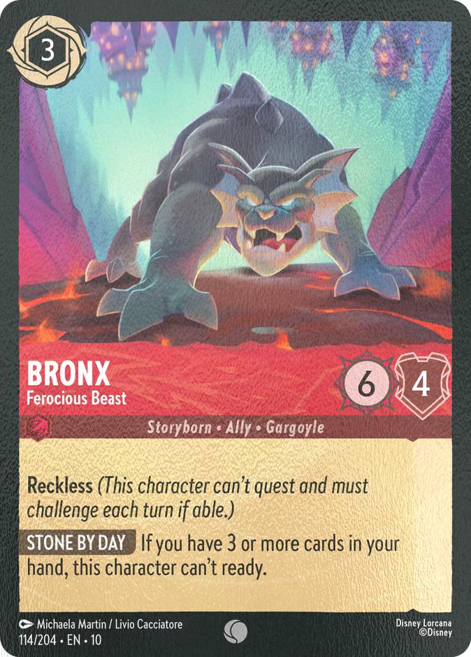Bronx - Ferocious Beast - 114/204 [Whispers in the Well] [Cold Foil]