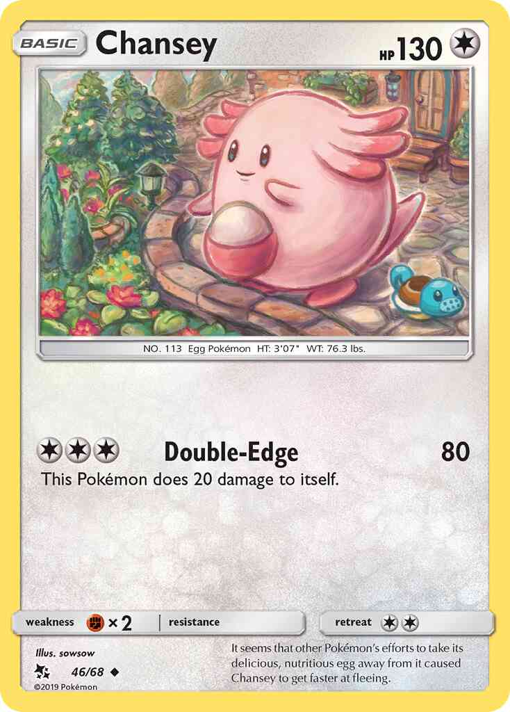 Chansey - 46/68 - Uncommon [sm115-46] [Reverse Holo]