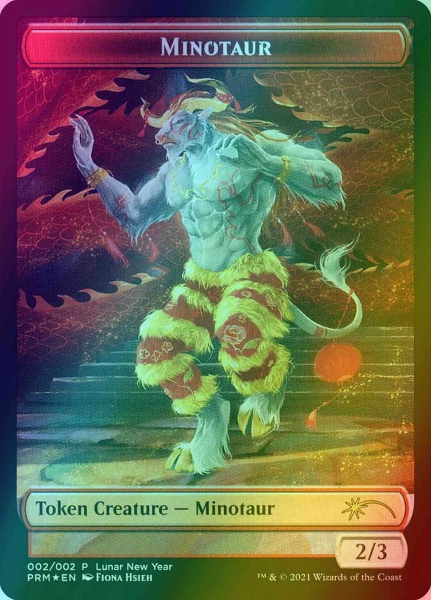 Minotaur Token [2x] [Year of the Ox 2021] [Foil]